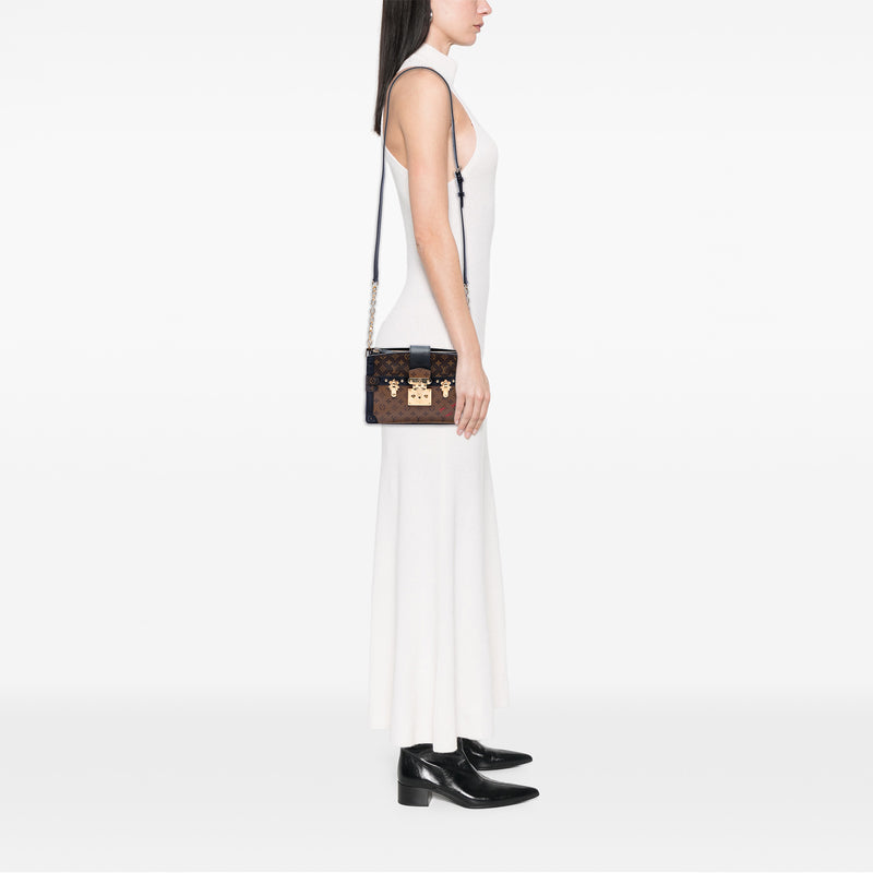 Monogram Reverse Trunk Clutch - Image 6