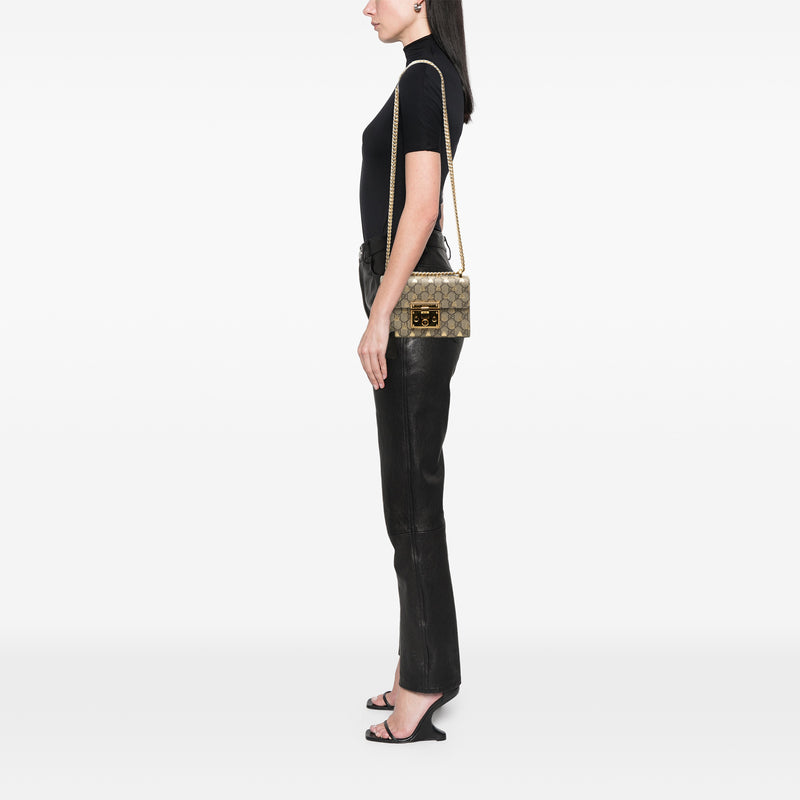 Small GG Supreme Bee Padlock Crossbody - Image 7