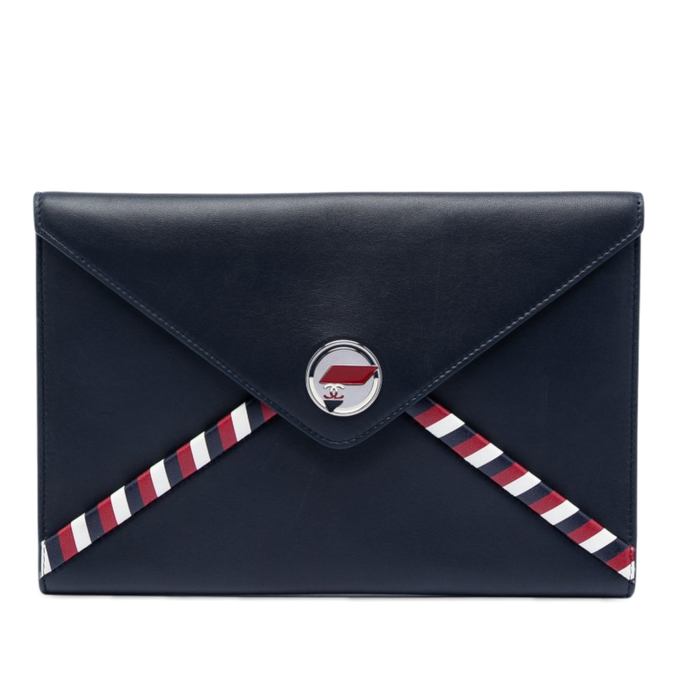 Lambskin Airlines Envelope Clutch - Image 1