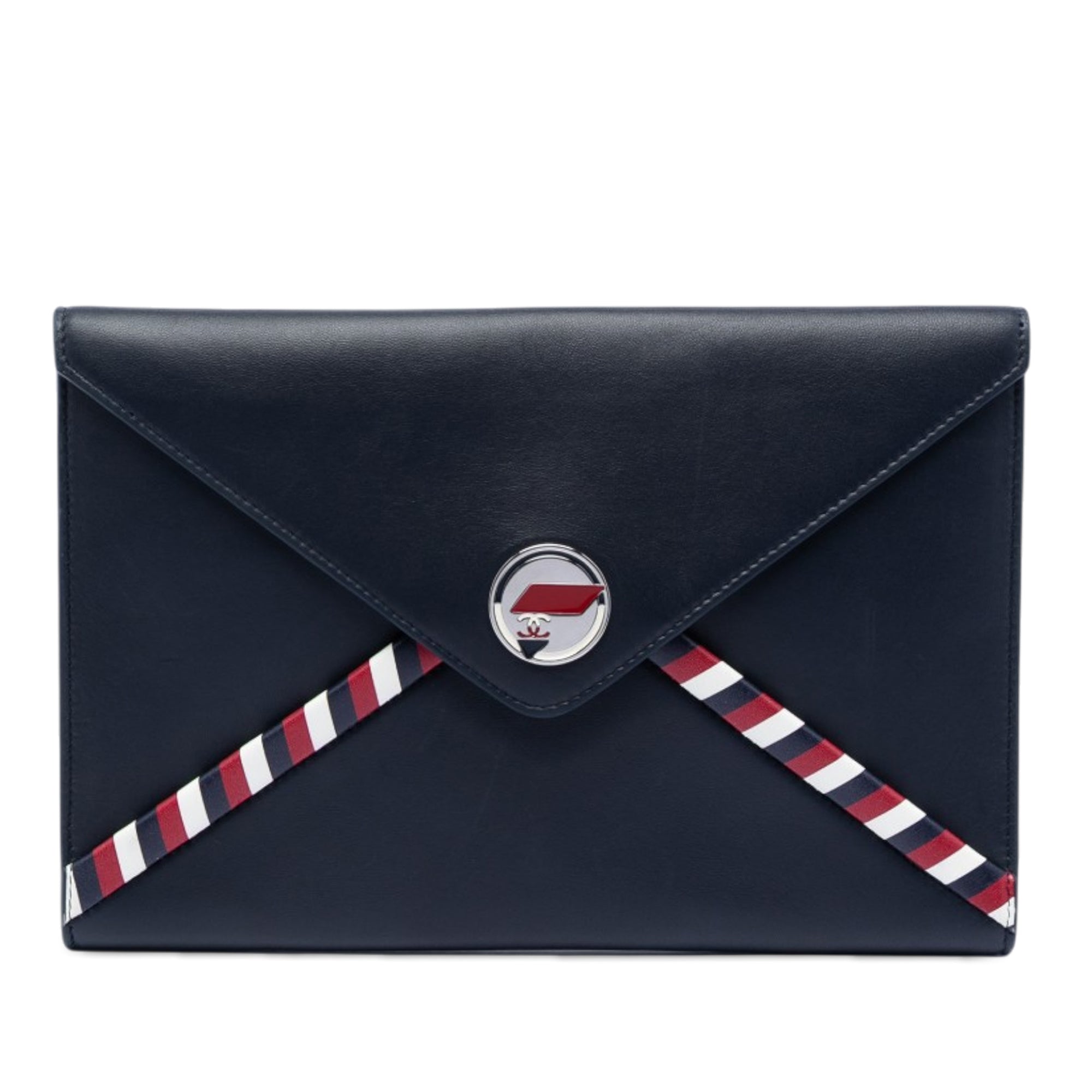 Lambskin Airlines Envelope Clutch - Image 1