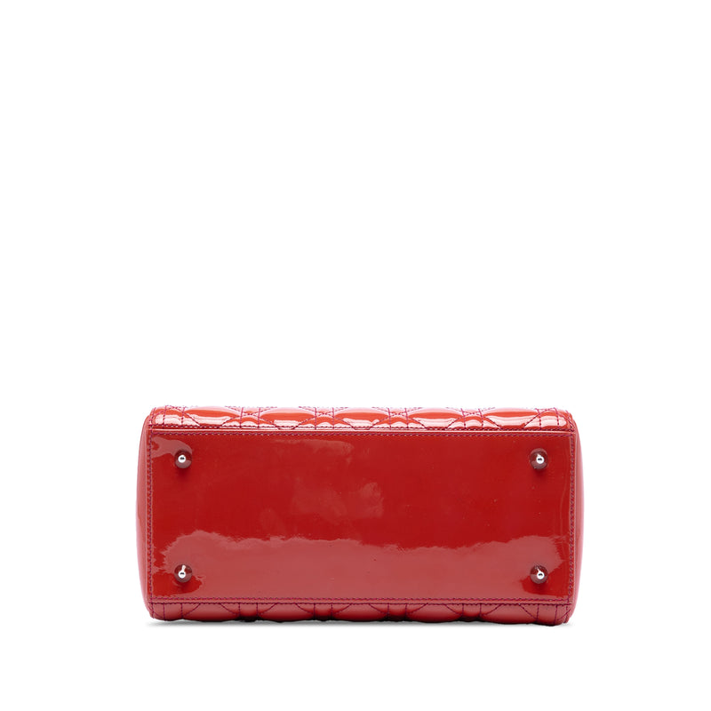 Medium Patent Cannage Lady Dior - Image 3