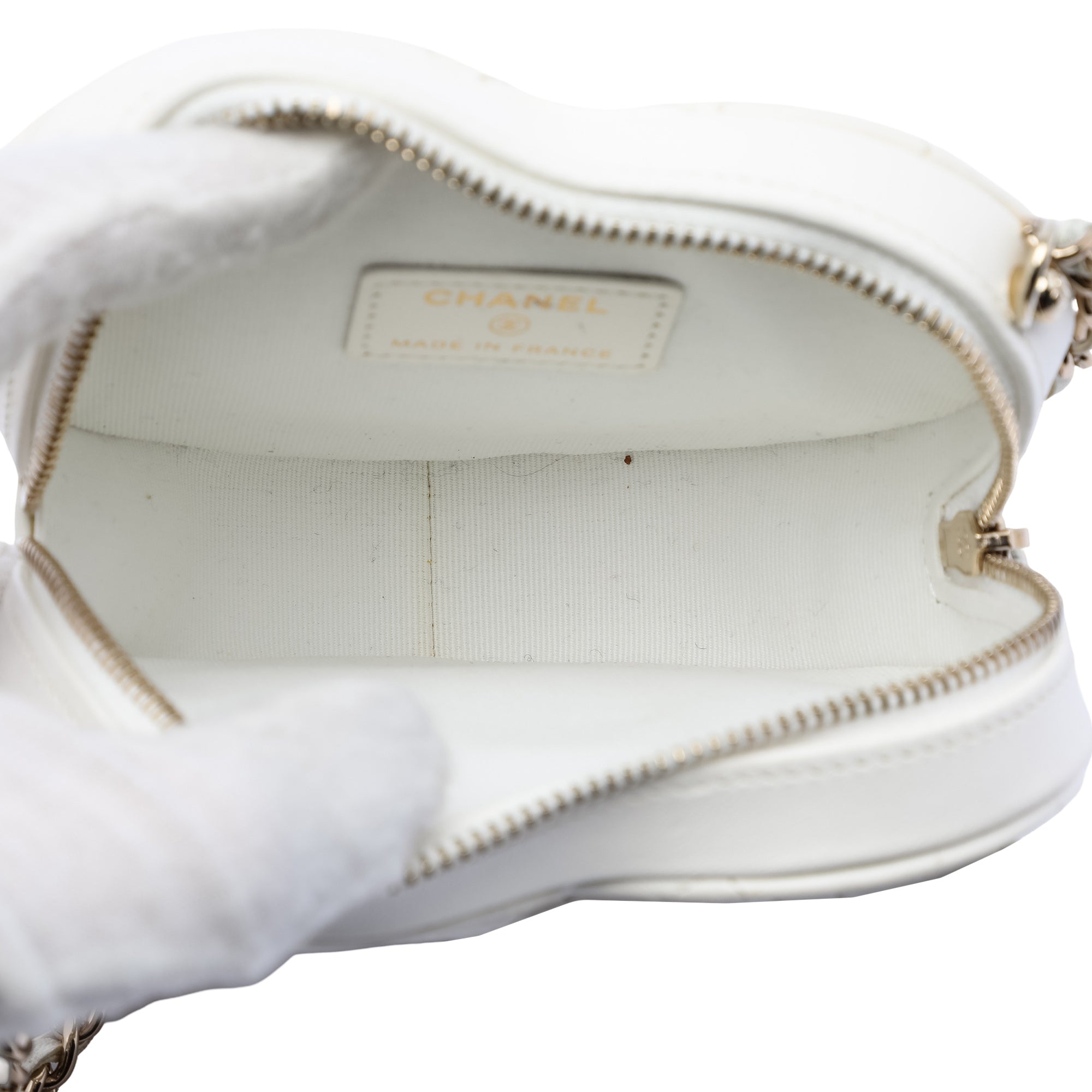Mini Lambskin CC in Love Heart Crossbody - Image 4