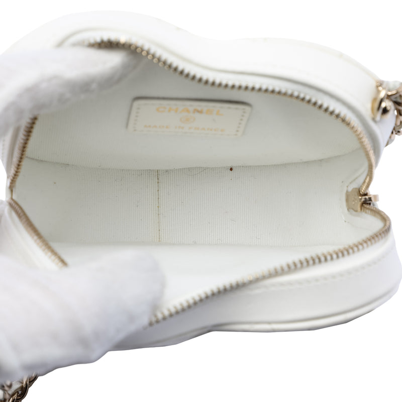 Mini Lambskin CC in Love Heart Crossbody - Image 4