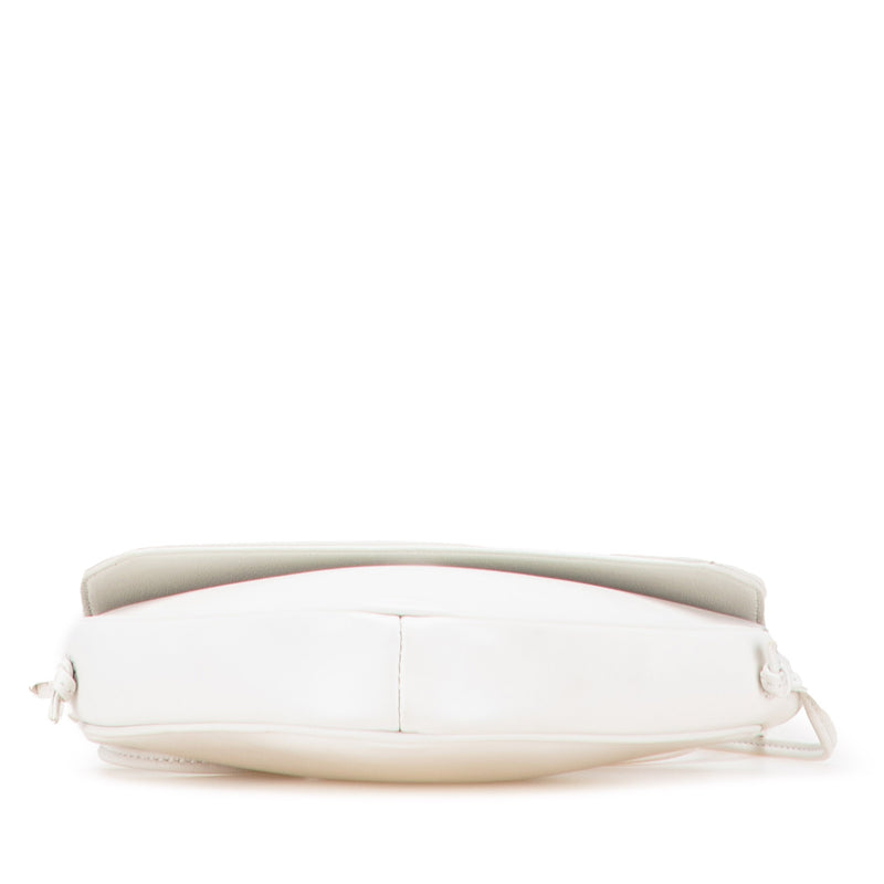 Smooth Calfskin Logo Triangle Crossbody - Image 3