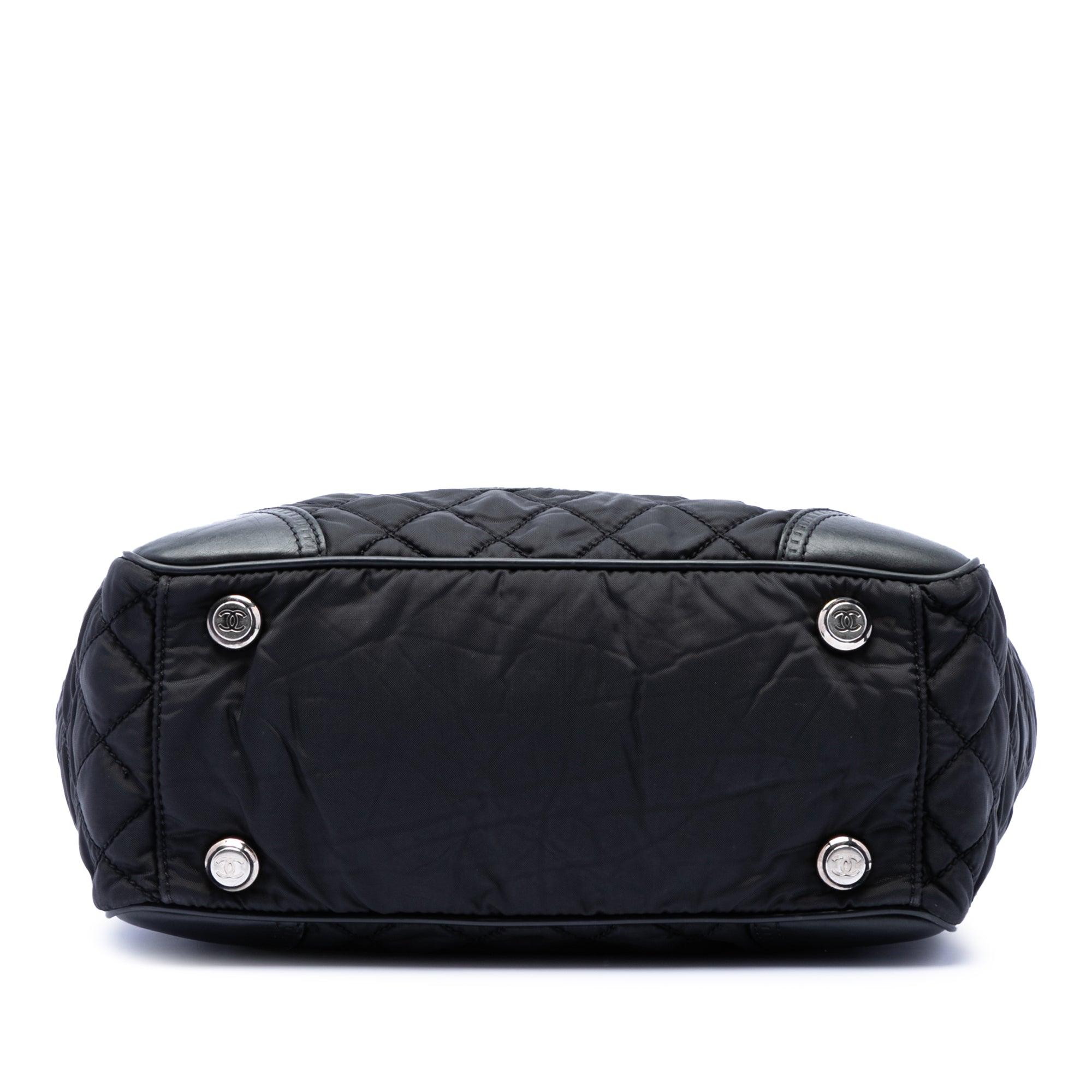 Paris New York Quilted Nylon Tote - Image 3