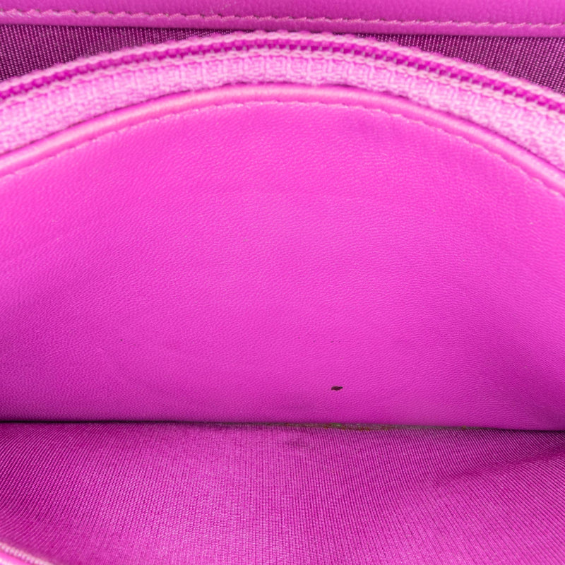 Lambskin Coco Boy Wallet On Chain - Image 6