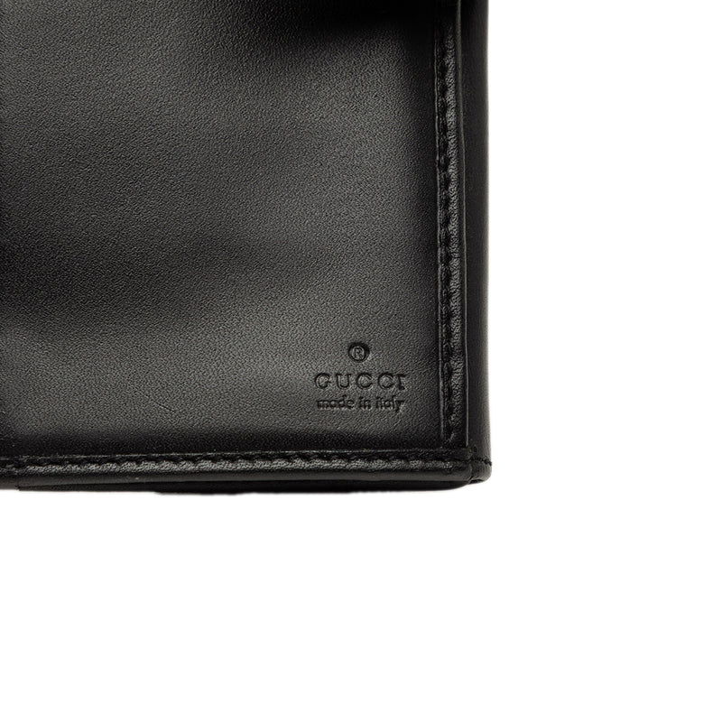 Canvas and Leather Web Continental Wallet - Image 6