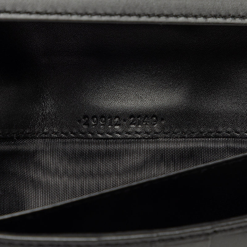 Canvas and Leather Web Continental Wallet - Image 7