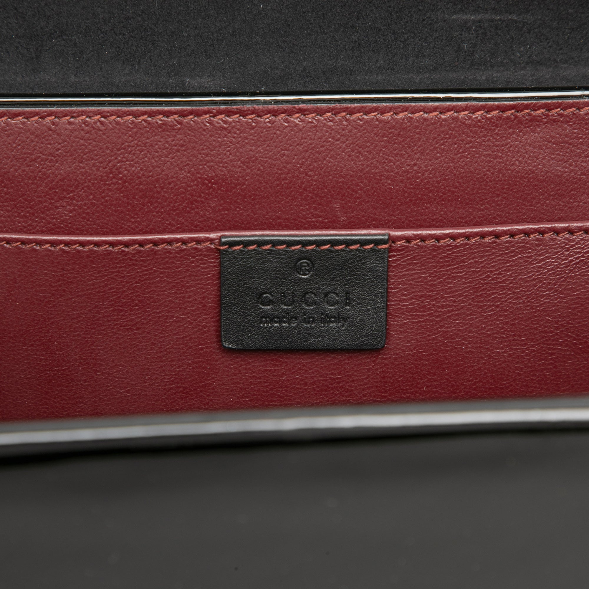 Mini Patent Sylvie 1969 Top Handle Bag - Image 5