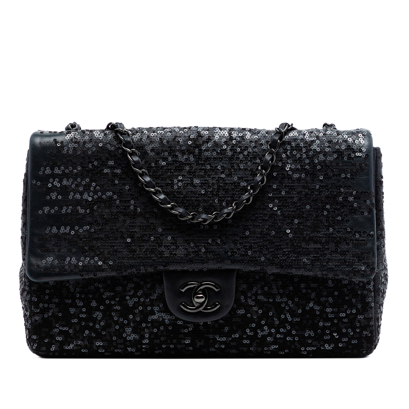 Jumbo Classic Sequins Single Flap - Image 1