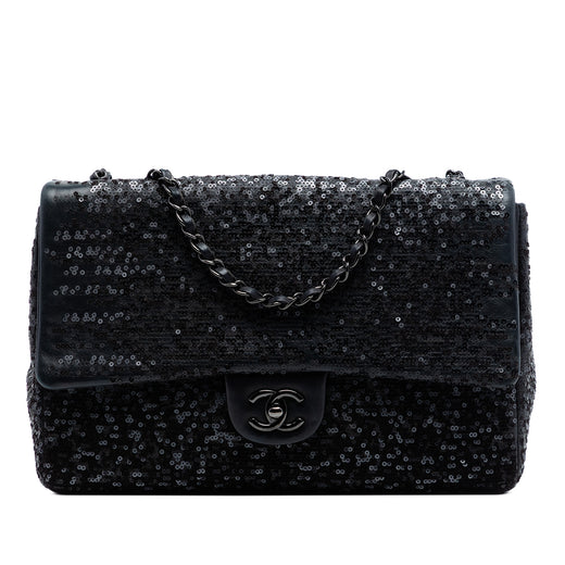 Jumbo Classic Sequins Single Flap - Image 1