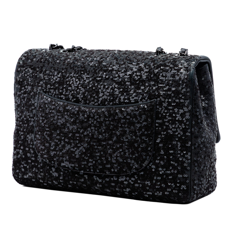 Jumbo Classic Sequins Single Flap - Image 2