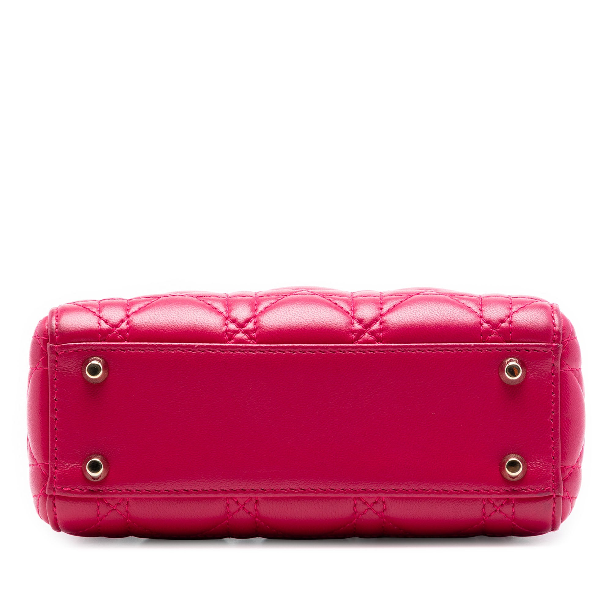 Mini Lambskin Cannage Lady Dior - Image 3