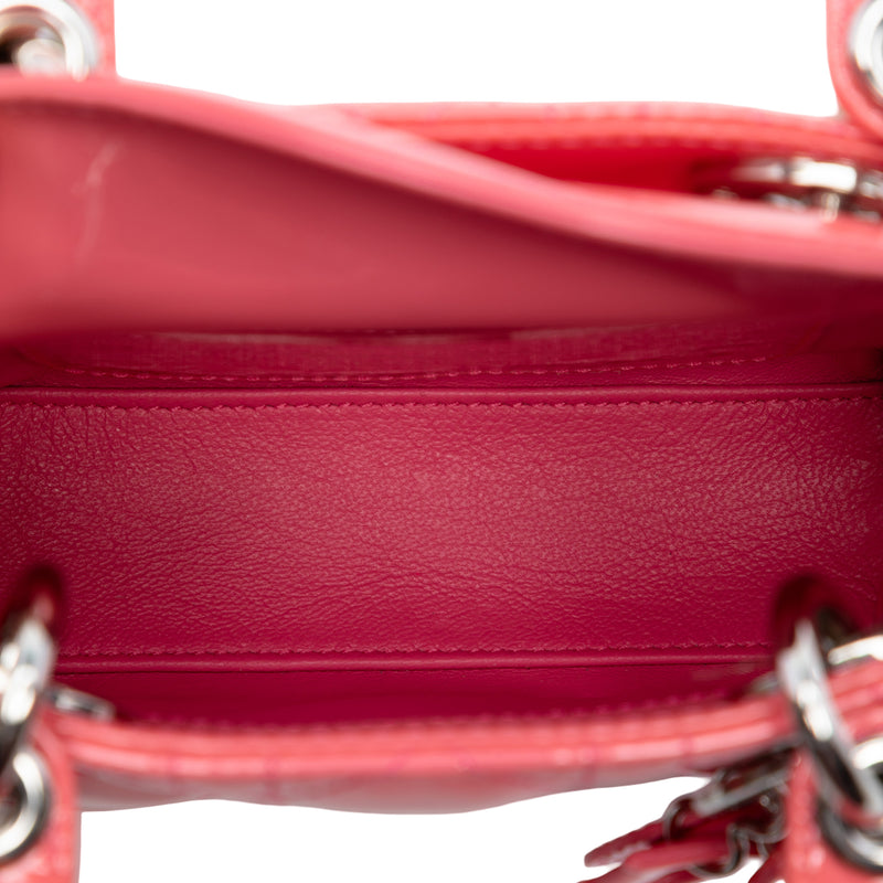 Micro Patent Cannage Lady Dior - Image 4