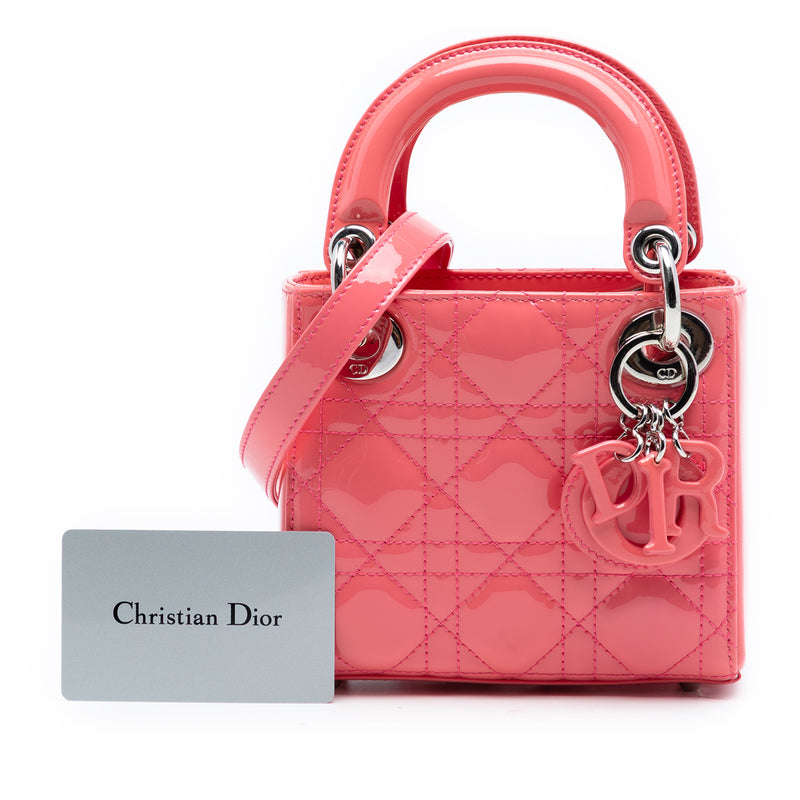 Micro Patent Cannage Lady Dior - Image 8
