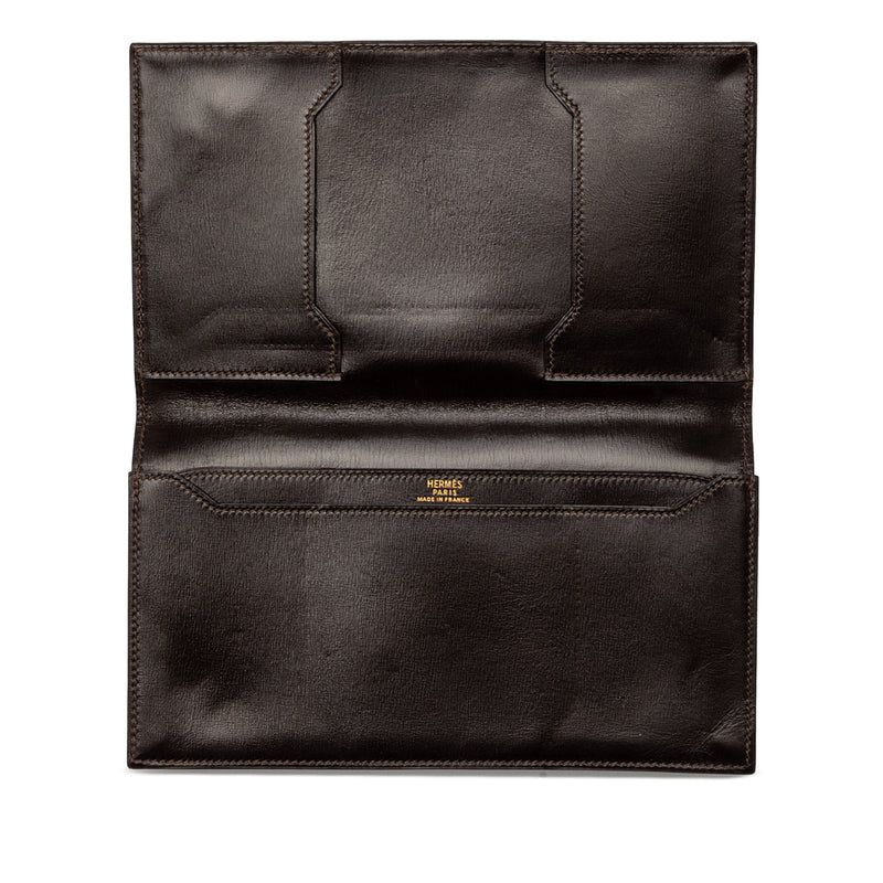 Box Calf Lydie Bifold Long Wallet - Image 4