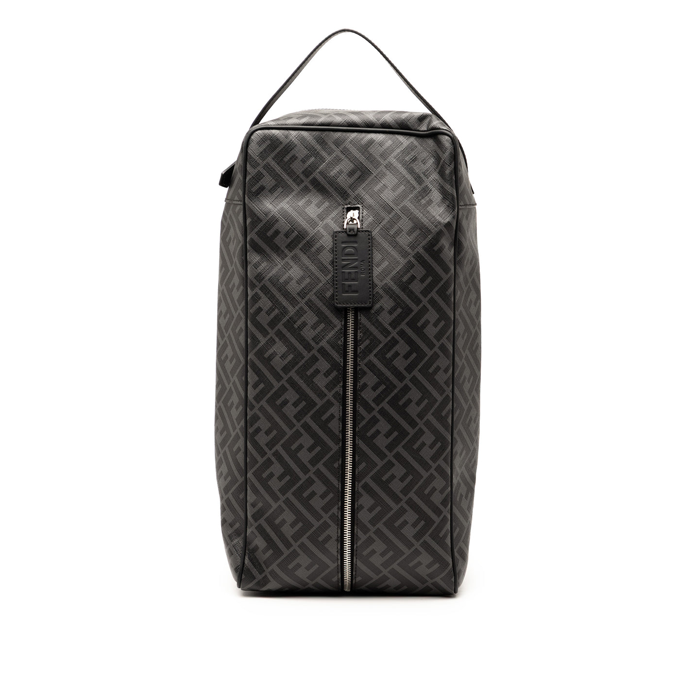Zucca Coated Canvas Shoe Case - Image 1