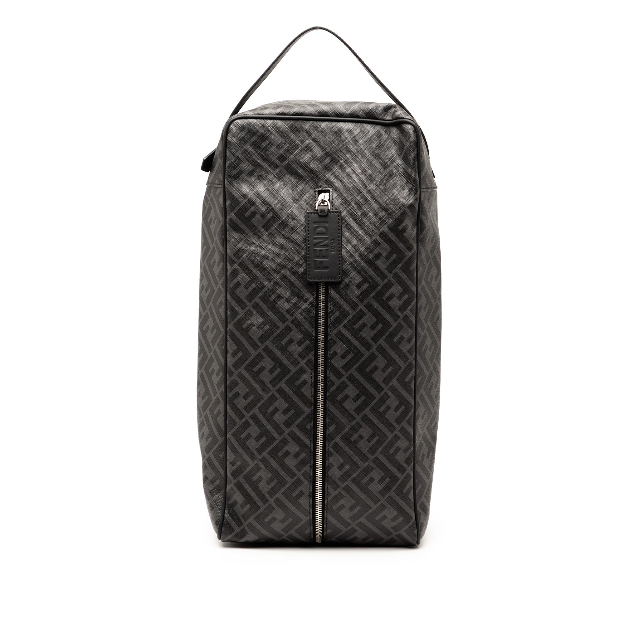 Zucca Coated Canvas Shoe Case - Image 1