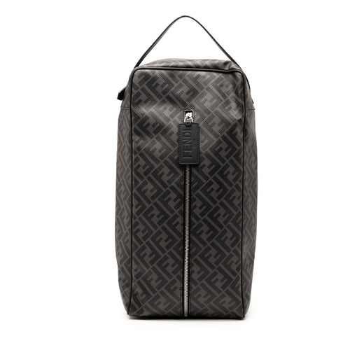 Zucca Coated Canvas Shoe Case - Image 1
