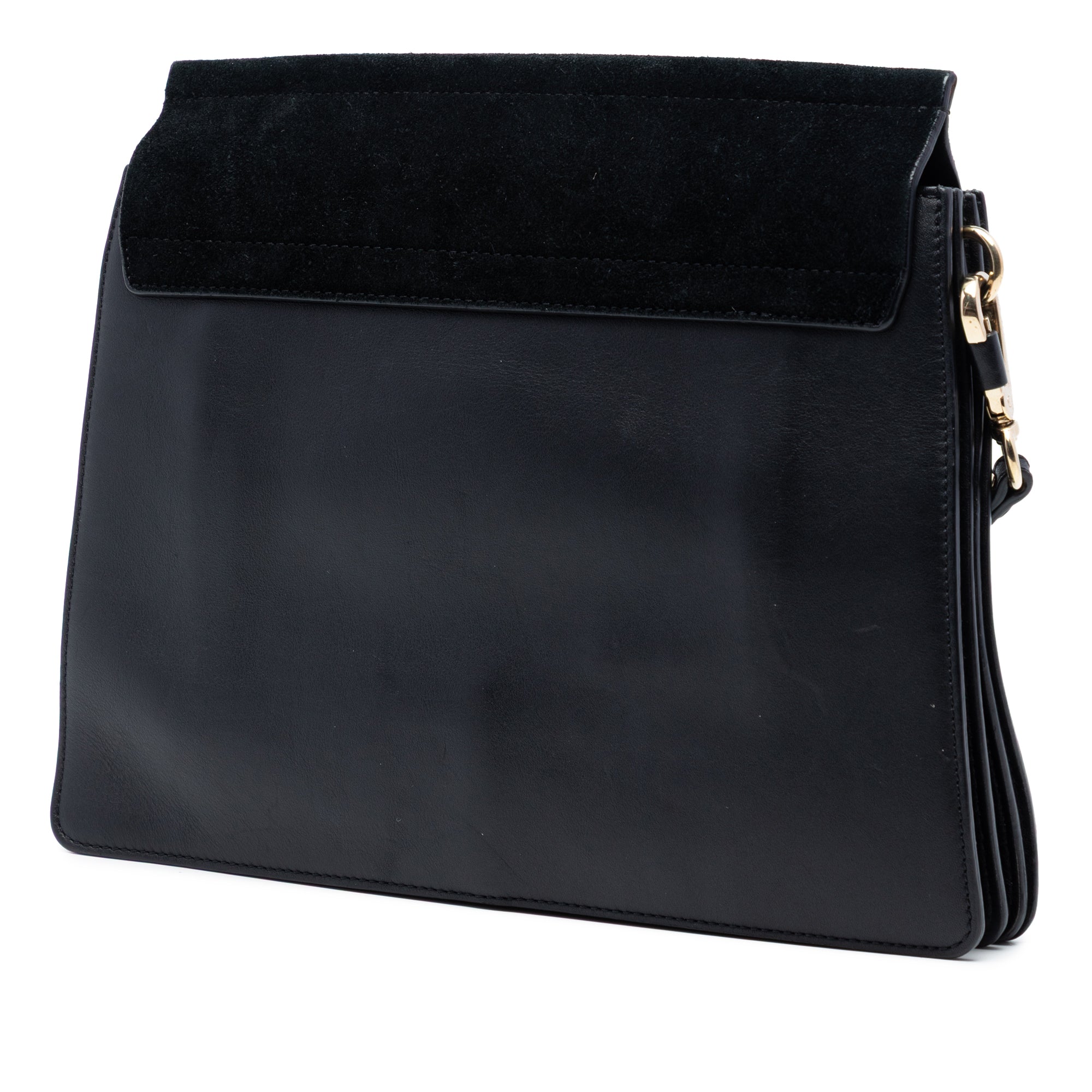 Medium Calfskin and Suede Faye Crossbody - Image 2