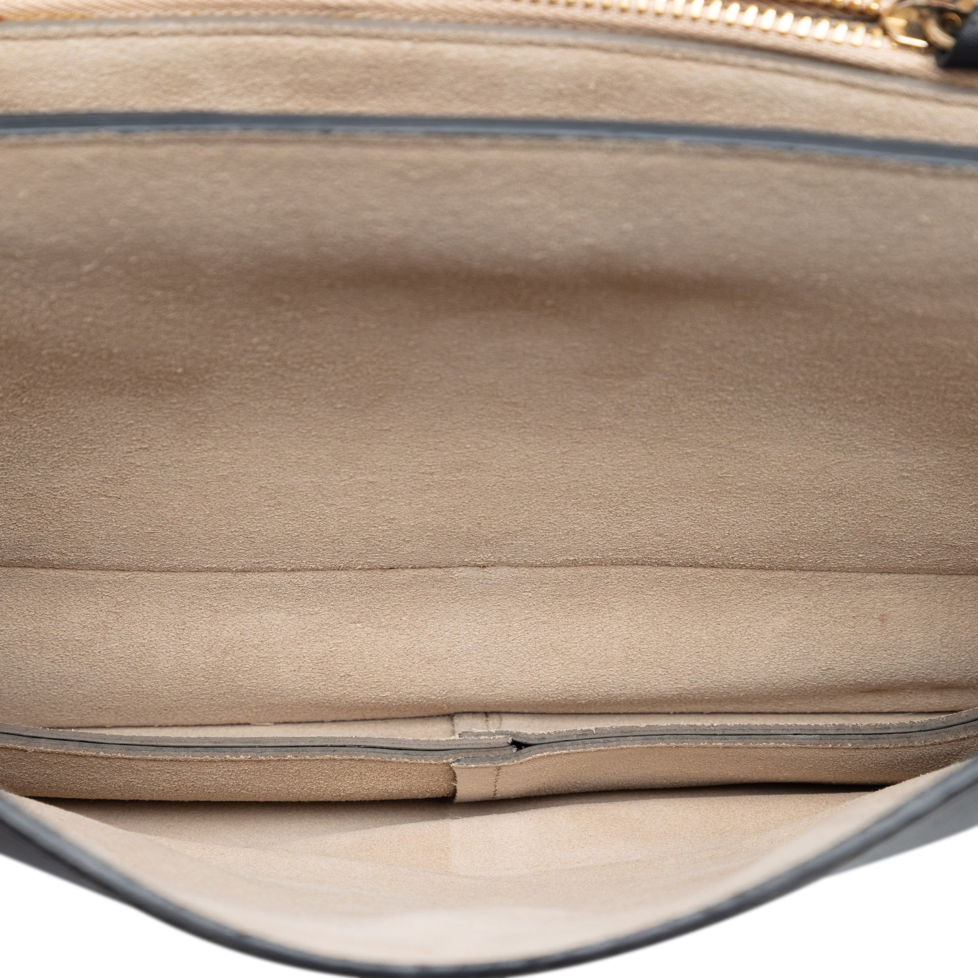 Medium Calfskin and Suede Faye Crossbody - Image 4