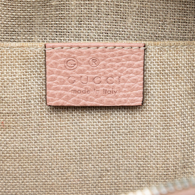 Mini Leather GG Charm Dome Satchel - Image 5
