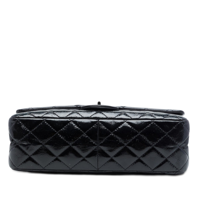 Quilted Crinkled Patent Reissue 2.55 Double Flap 227 - Image 3