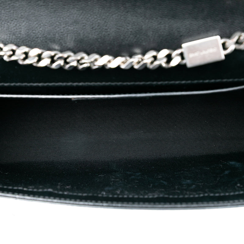 Medium Grain De Poudre Leather Monogram Kate Crossbody - Image 4