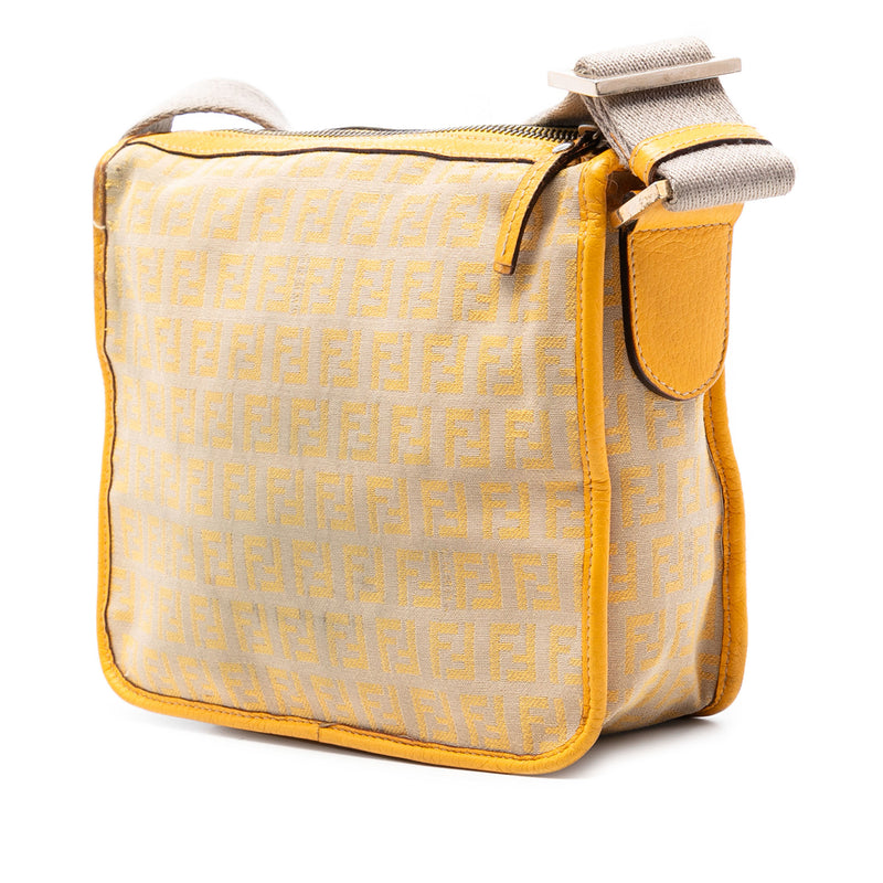Zucchino Canvas F Charm Crossbody - Image 2