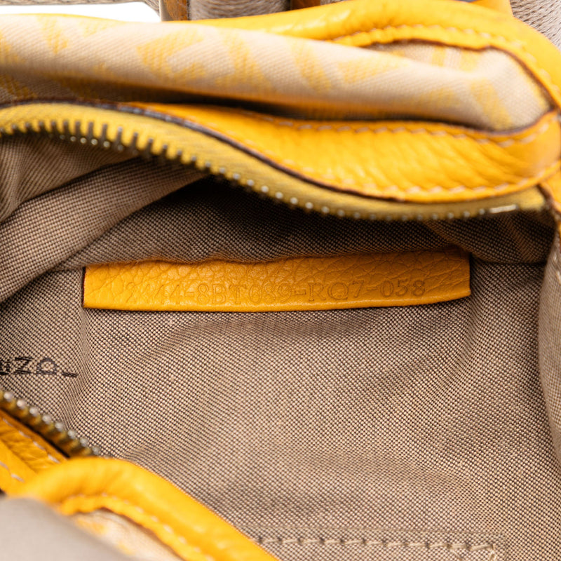 Zucchino Canvas F Charm Crossbody - Image 6