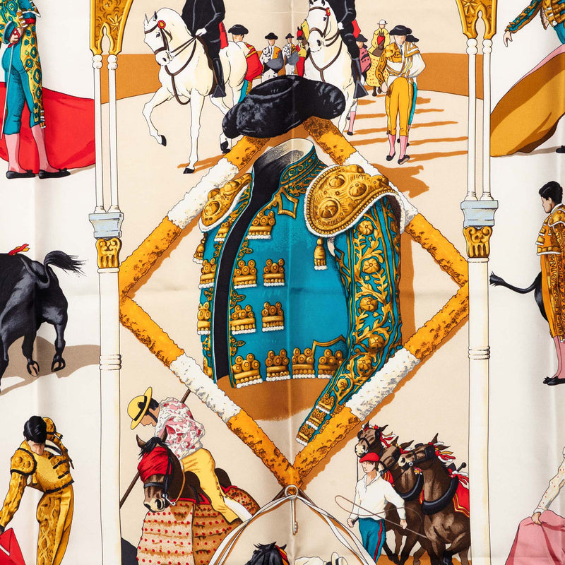 Plaza de Toros Silk Scarf 90 - Image 7