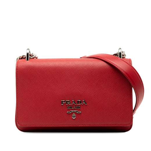 Saffiano and City Calf Chain Crossbody - Image 1