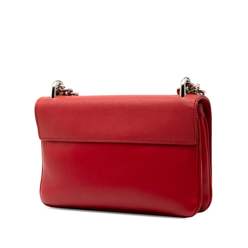 Saffiano and City Calf Chain Crossbody - Image 2