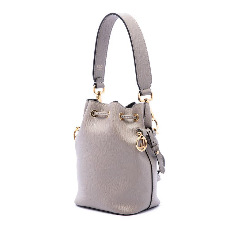 Mini Leather Mon Tresor Bucket Bag - Image 2