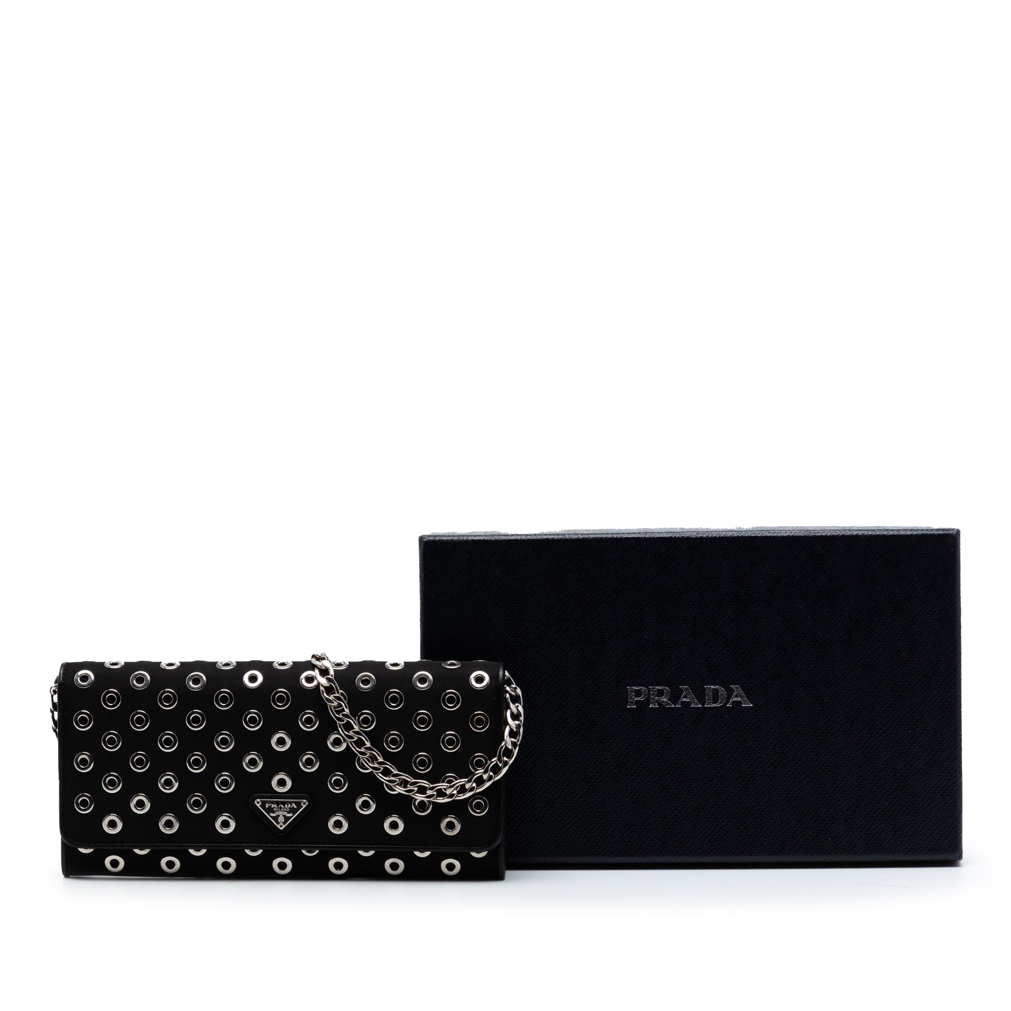 Tessuto Grommet Wallet On Chain - Image 7