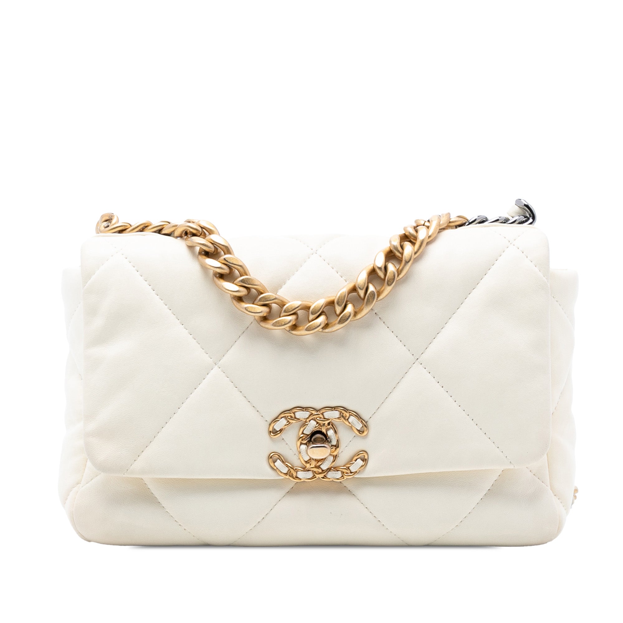 Medium Lambskin 19 Flap - Image 1
