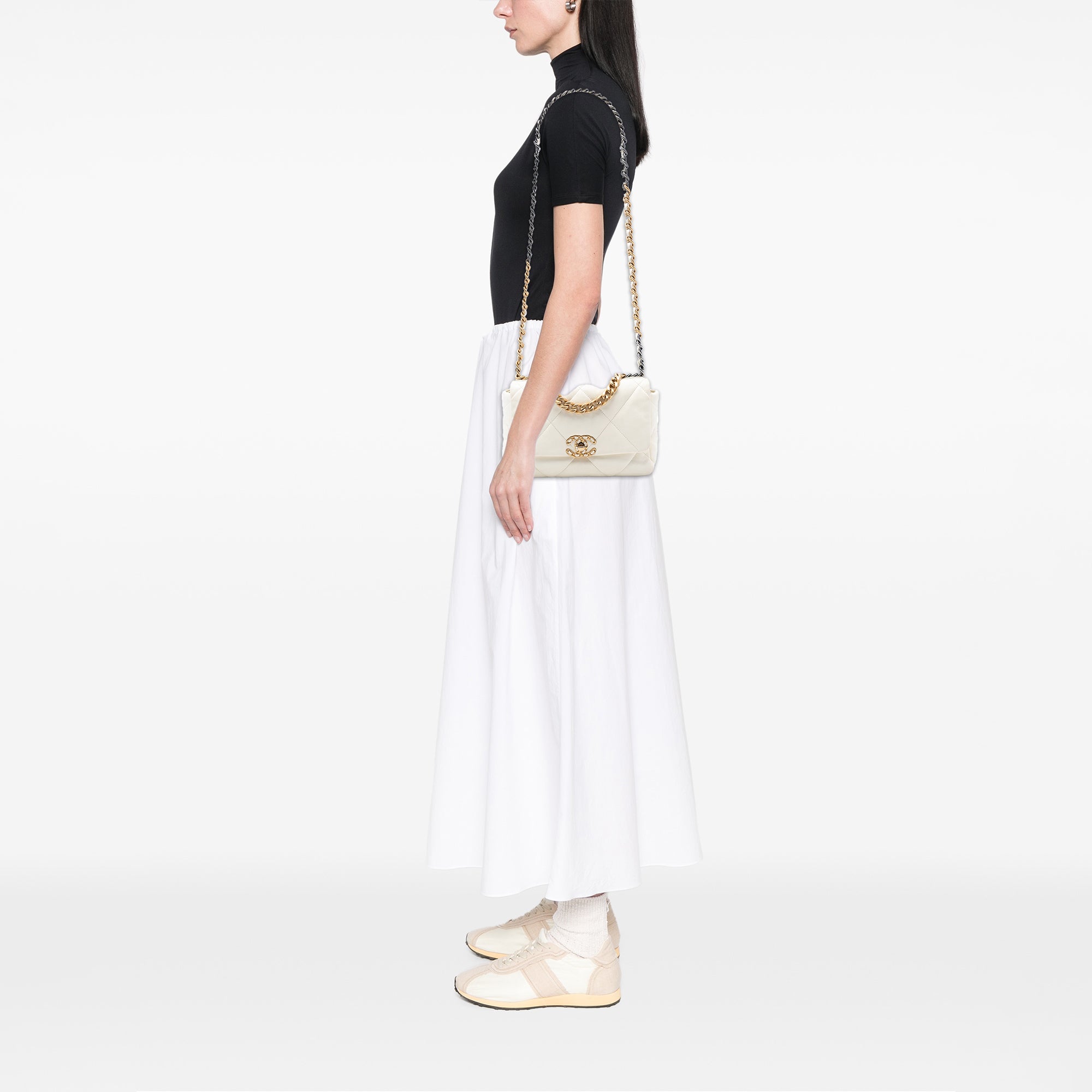 Medium Lambskin 19 Flap - Image 7