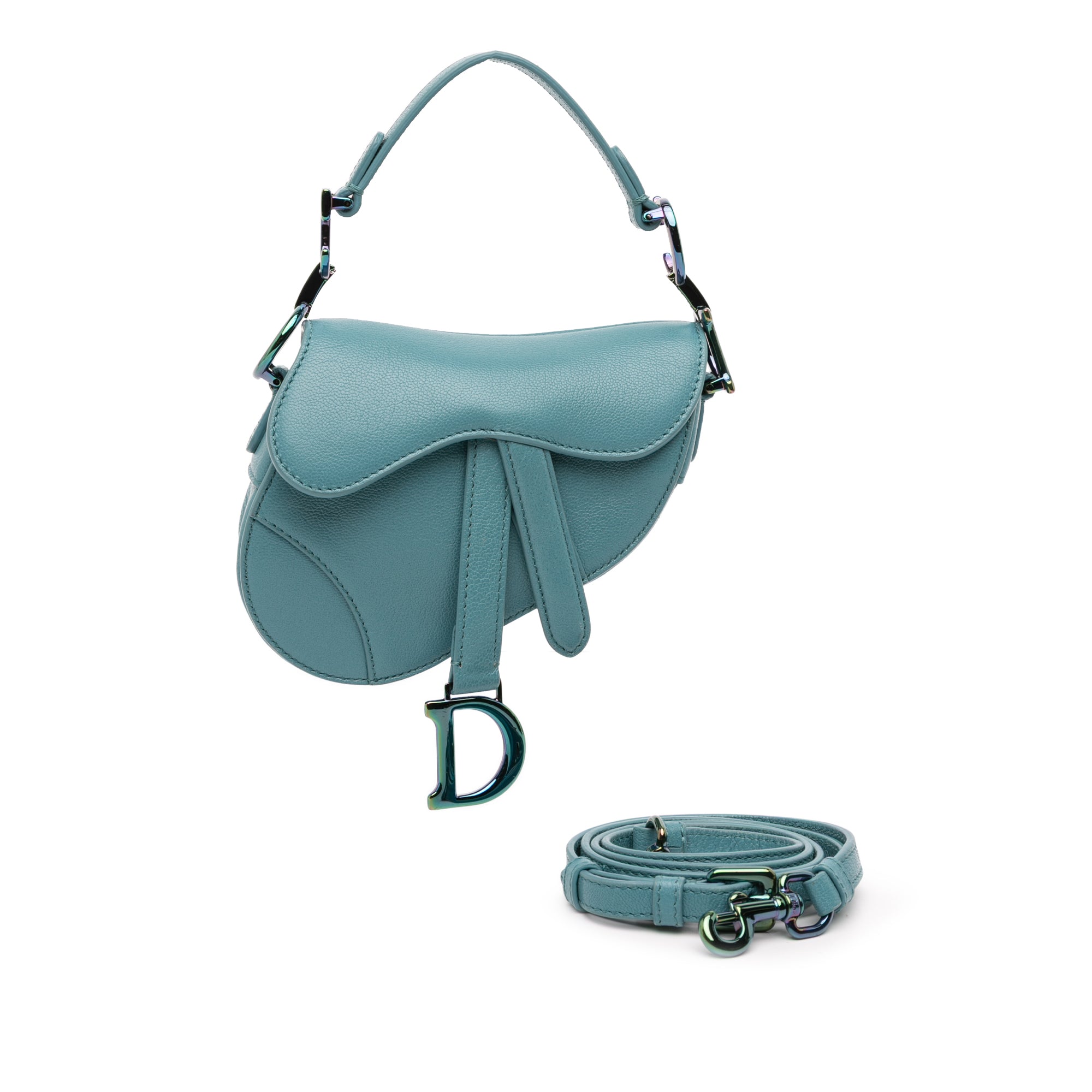 Micro Goatskin Saddle Bag - Image 12