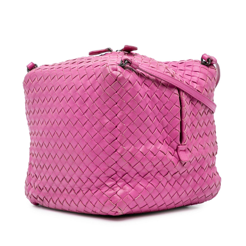 Nappa Intrecciato Cube Crossbody - Image 2