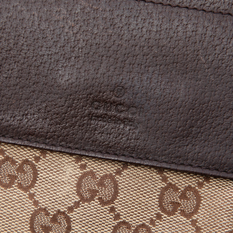 GG Canvas Double Pocket Belt Bag - Image 5