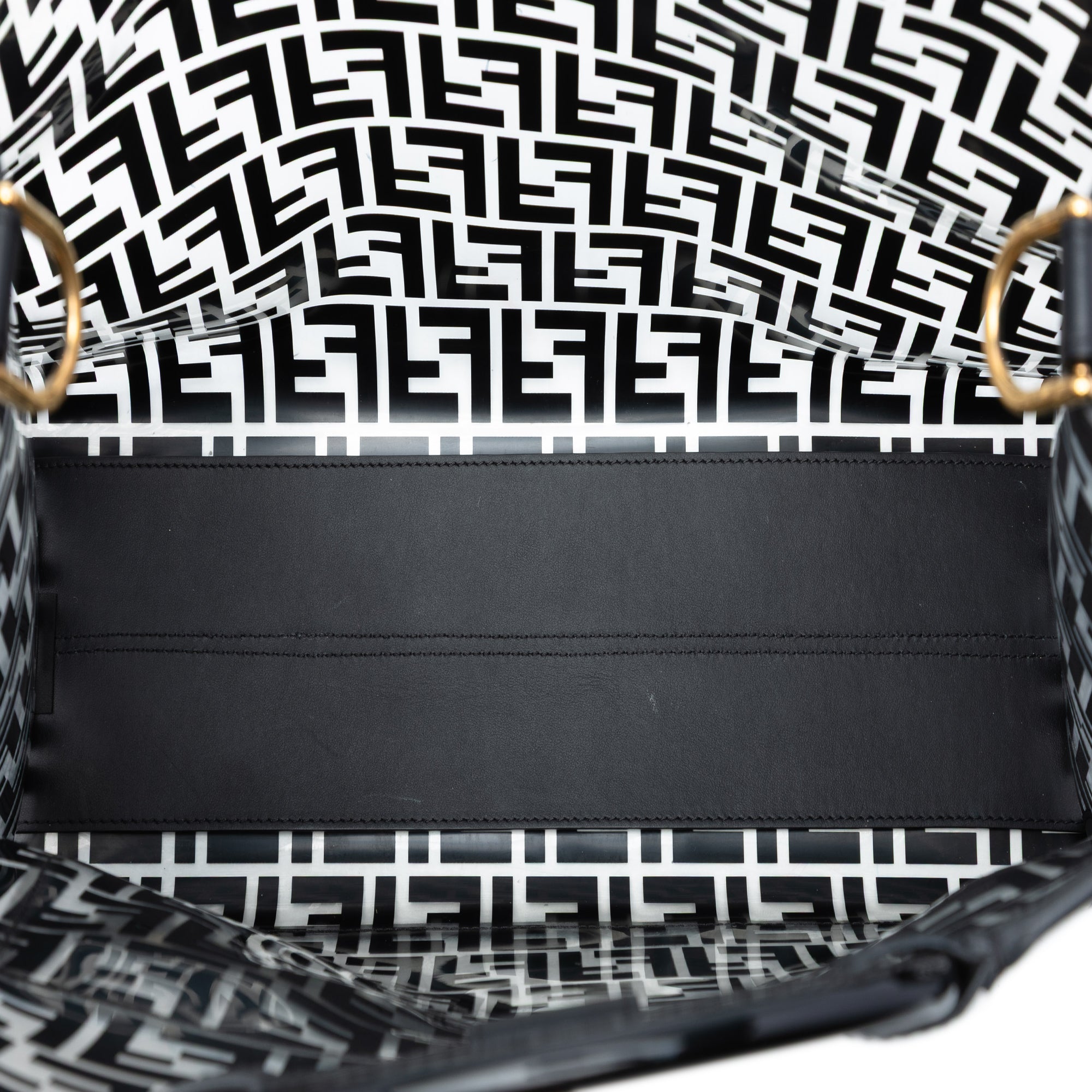 Medium FF PVC and Vitello Century Runaway Shopper Tote - Image 4