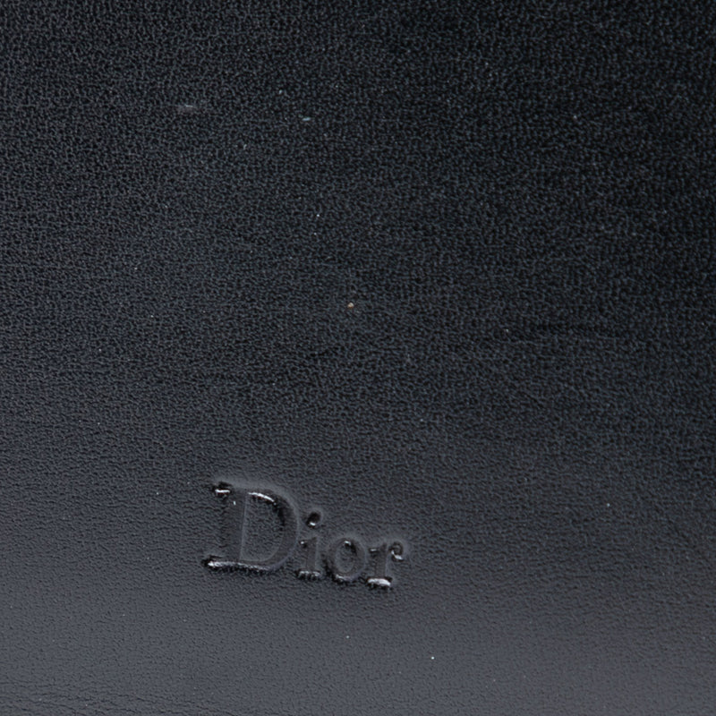 Metal Trimmed Smooth Calfskin Clutch - Image 5