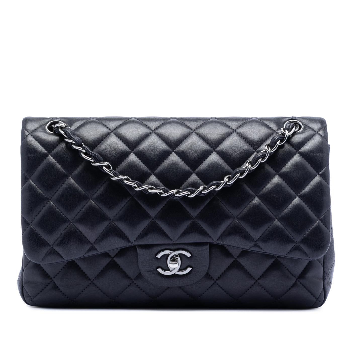 Jumbo Classic Lambskin Double Flap - Image 1