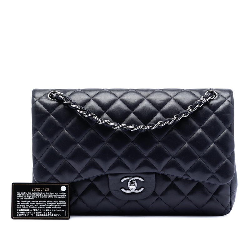 Jumbo Classic Lambskin Double Flap - Image 8