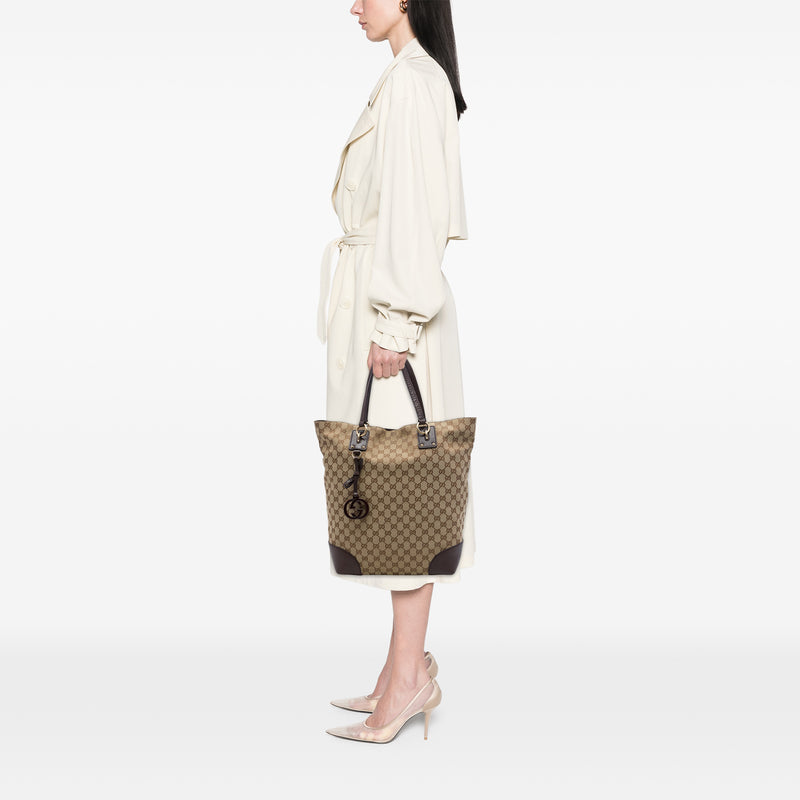 Large GG Canvas GG Charm Tote - Image 6