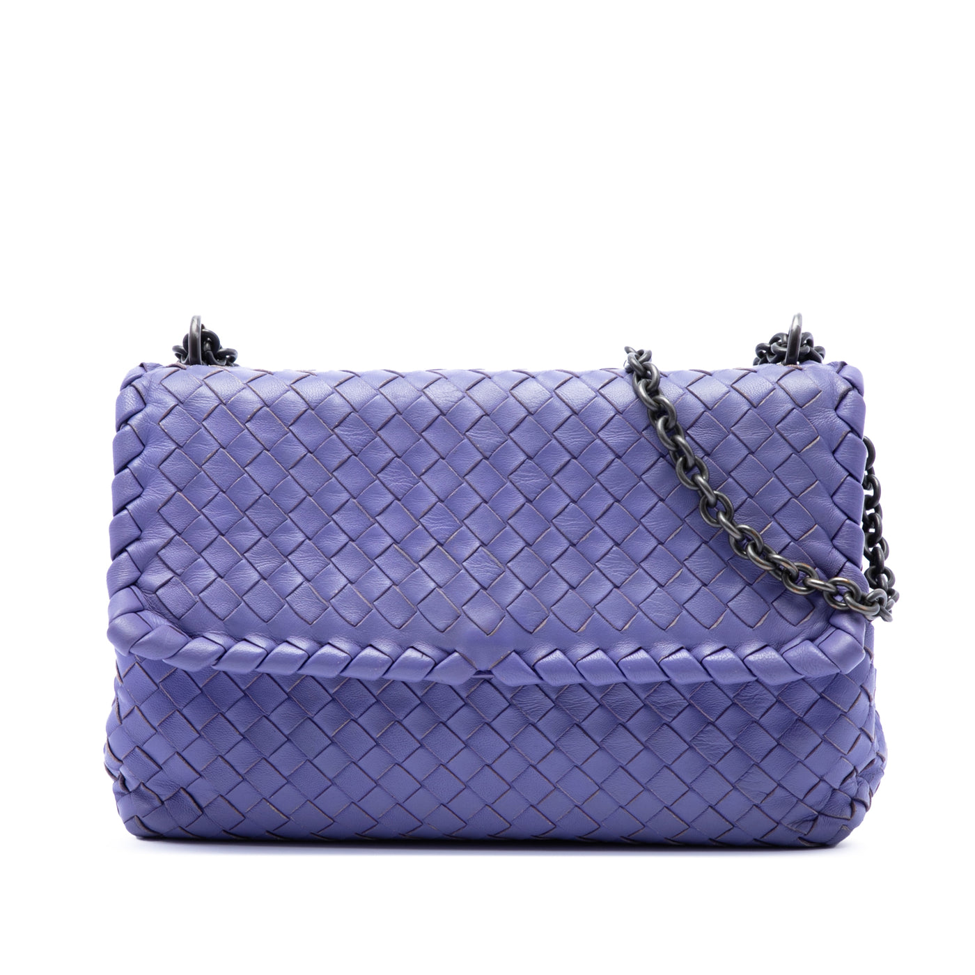 Small Nappa Intrecciato Olimpia Crossbody - Image 1