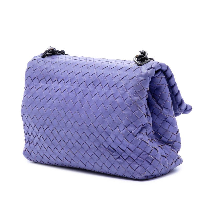 Small Nappa Intrecciato Olimpia Crossbody - Image 2