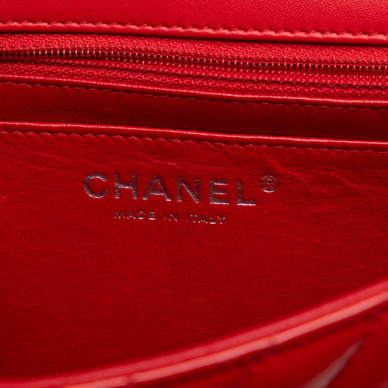 Mini Rectangular Classic Chevron Patent Single Flap - Image 5