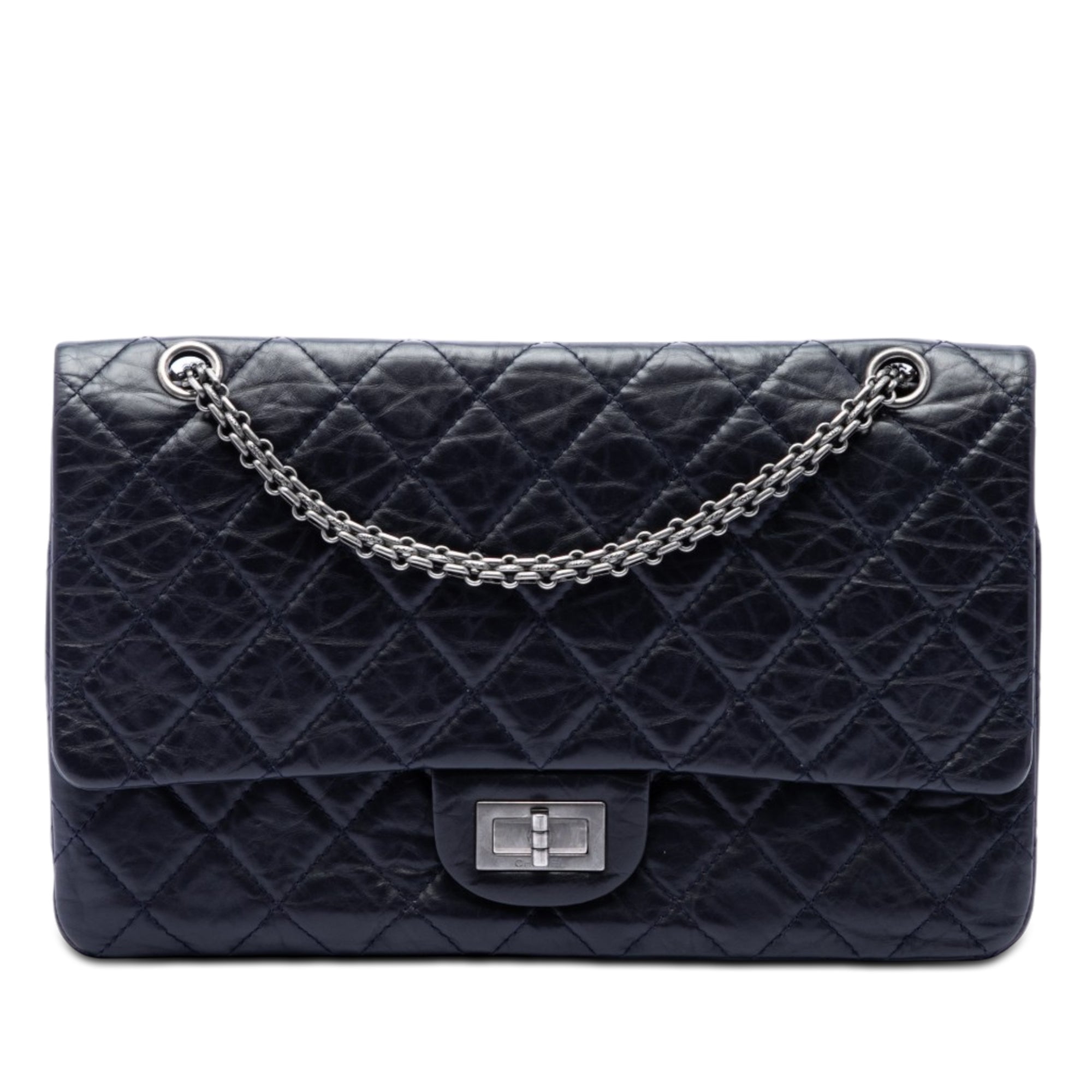 Quilted Aged Calfskin Reissue 2.55 Double Flap 227 - Image 1