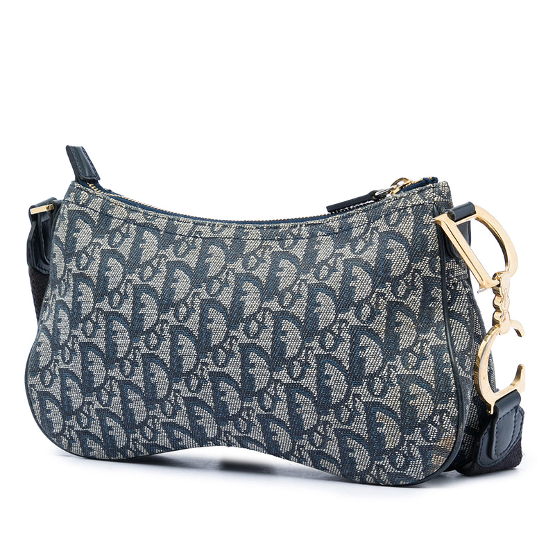 Diorissimo Trotter Canvas Double Saddle Crossbody - Image 2